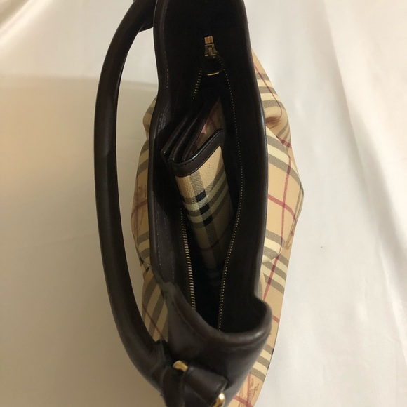 Authentic Burberry Nova Haymarket Hobo - Picture 4 of 5